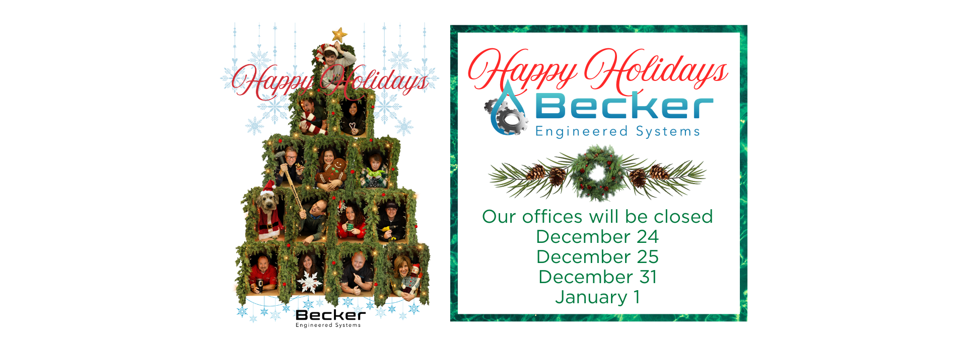 Becker Holiday Hours